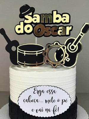 Topo de bolo pagode