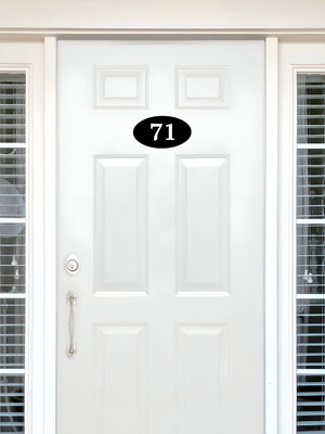 5 placas acrílico com numerais casa apartamento hotel porta