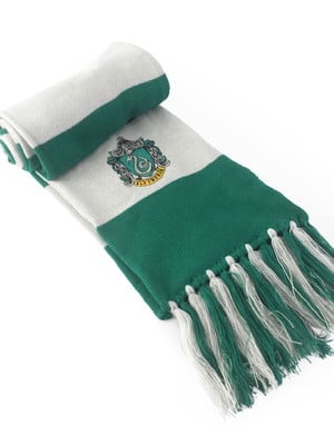 Cachecol harry potter casa hogwarts sonserina
