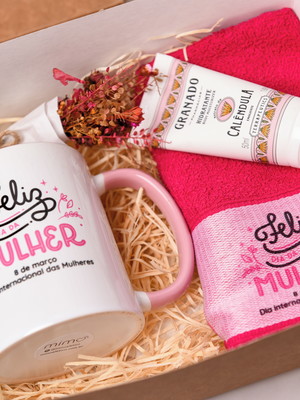 Kit dia da mulher presente