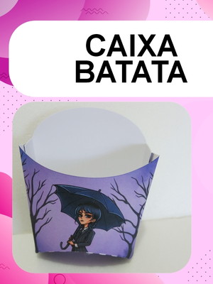 Caixa batata personalizada