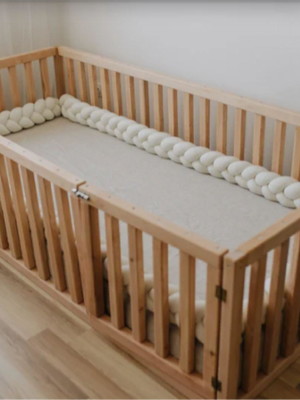 Protetor tranca cama solteiro ou montessoriana 5.52m