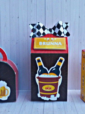 Boteco-caixas com apliques 3d - lembrancinhas personalizadas