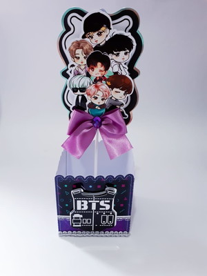 Centro de mesa-bts - lembrancinhas personalizadas