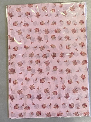 Papel de seda mini rosas cromus c/15fls