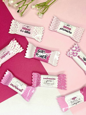 Balinhas personalizadas dia das mulheres