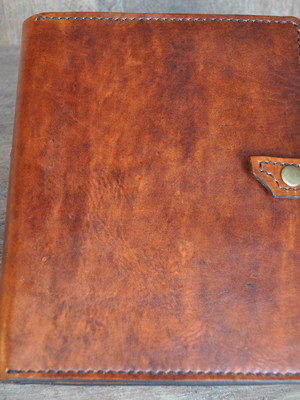 Capa de couro euston para agenda ou caderno
