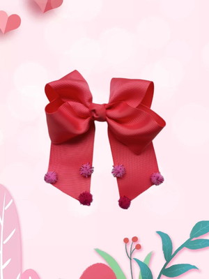 Laço boutique pompom
