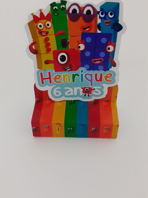 Porta bis duplo numberblocks