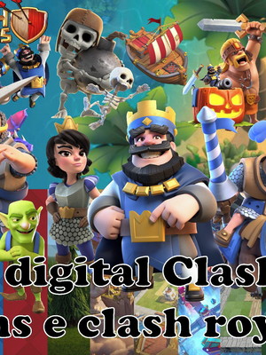 Kit digital clash royale + 3 arquivos de mesmo valor