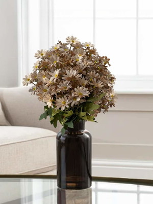 5 mini buquê de flores artificiais margaridas alta qualidade