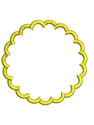 Matriz de bordado tag em aplique