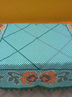 Toalha de mesa retangular