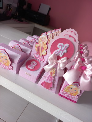 Personalizados barbie kit festa clássico - 20 itens