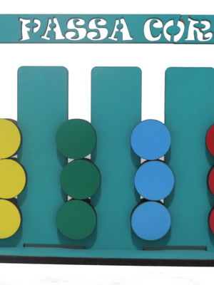 Brinquedo educativo - passa cor - ei046