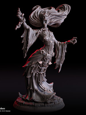 Miniatura de rpg - void banshee