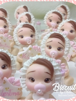 30 lembrancinhas bebê estrelinha menina