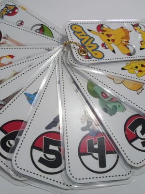 Tabuada personalizada pokémon