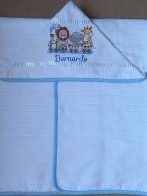 Toalha de banho com capuz grande