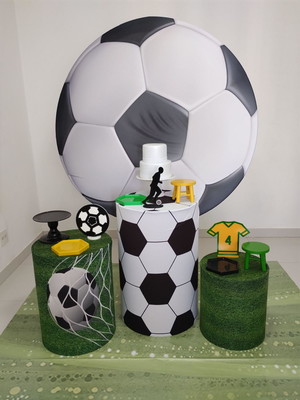 Aluguel de decoração tema futebol