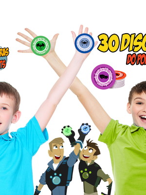 30 discos do poder aventuras com os kratts