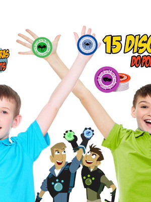 15 discos do poder aventuras com os kratts
