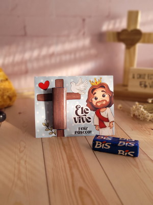 Bis com card páscoa