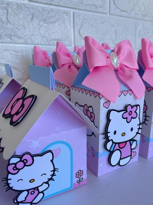 Kit 18 peças hello kit candy