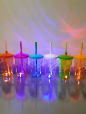 Copo shake twister 500 ml com led sem personalização