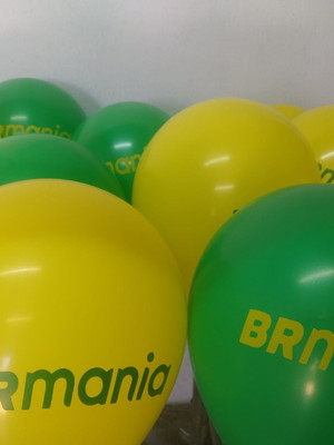 Bexigas personalizadas com a sua logomarca