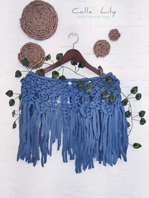 Saia macramé