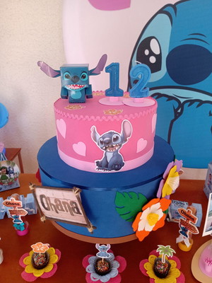 Bolo fake em eva stitch