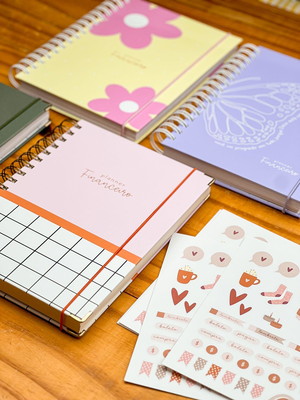 Kit digital planner financeiro 2024 tamanho a5