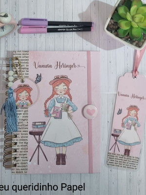 Caderno personalizado anne de green gables