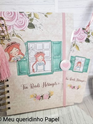 Caderno personalizado anne de green gables
