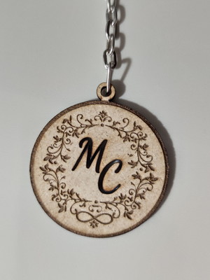 Chaveiro personalizado mdf casamento -