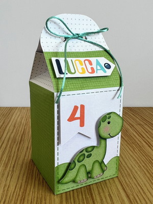 Caixa milk dino