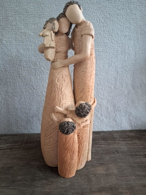 Familia com três filhos