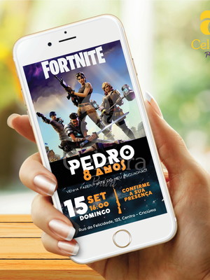 Convite digital fortinite mod 3
