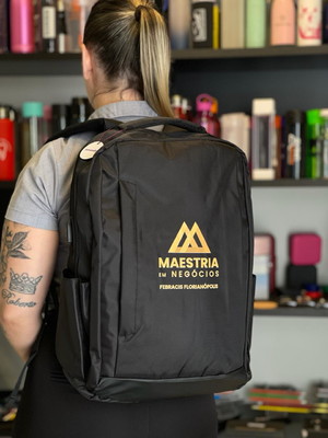 Mochila executiva para notebook personalizada empresa