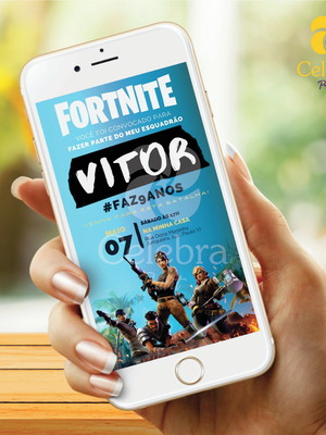 Convite digital fortinite mod 5
