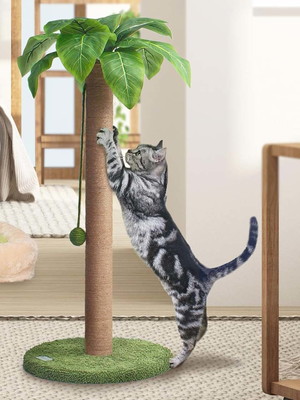 Arranhador para gatos poste de sisal