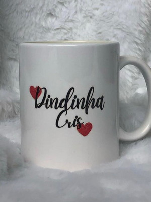 Caneca porcelana comum