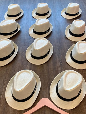 Chapéu panamá personalizado