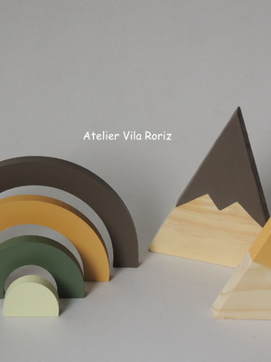 Kit arco-íris p 4 curvas e dupla de montanhas!