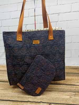Bolsa professora kit com necessaire frete gratis sp