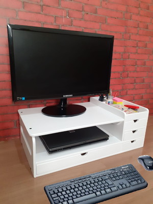 Suporte para monitor e notebook