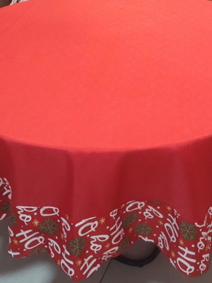 Toalha de mesa redonda (2,10 cm)