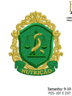 Matriz bordado nutrição