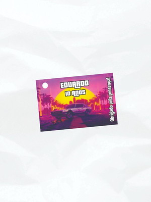 Tag de agradecimento gta